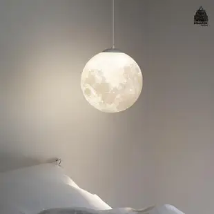 【必登堡】3D月球吊燈 【C00008】
