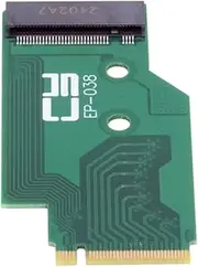 NFHK NGFF NVME M-Key 22x42mm to 22x80mm Male to Female Extension SSD Adapter Compatible with Legion Go Game Boy NF-EP-038