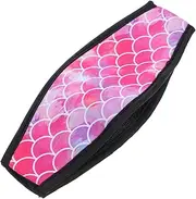 Elastic Mask Strap Covers Reusable Diving Goggle Straps Hair Protection for Adult Snorkeling Gear Set of 2