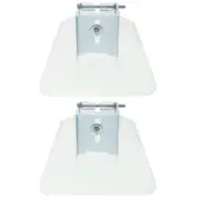 2 Pcs Protective Glass Dustproof Board Bench Grinder Eye Guards