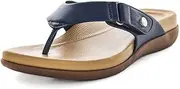 [AEROCUSHION] Womens MESPY Slides Navy