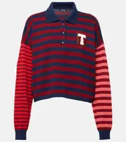 [The Upside] The Upside Bamford Sloane cotton polo sweater AU 8 multicoloured