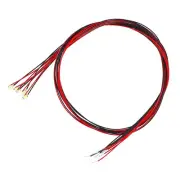 5 Pcs 0603 Micro White Pre-Wired Devices LED Light(DC 2.8-3V)
