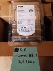Ginuwine Dell 600GB 15K RPM 6Gb/s 3.5" SAS HDD HARD DRIVE BRAND NEW!!
