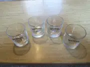 NEW! Set of (4) Jack Daniel's Old No.7 Whiskey Rocks Glasses - Daniels Barware