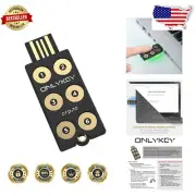 FIDO2 / U2F Portable Security Key & Password Manager - Waterproof Encryption