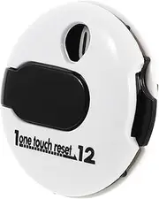EXAOMBLE Handheld Score Clicker Counter Attachment for Golf Hats Durable White Design for Keeping Track of and Putts Lightweight and Easy to Attach to Caps Gear