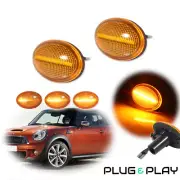 2x LED Dynamic Side Marker Signal Lamp Amber For MINI Cooper R55 R56 R57 R58 R59 (for: Mini)