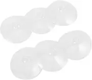 6pcs Transparent Suction Cups for Windshield Sunshade Easy Installation Reliable Stability Compatible with Car Windows and Table Tops
