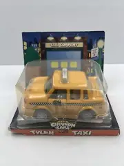 The Chevron Cars Tyler Taxi 1997 Collectible Toy Car Figure NIP