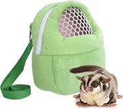 1 Portable White mesh Bag, African Hedgehog Hamster Breathable pet Dog Handbag, Handbag for Small Dogs and Cats, Travel Backpack