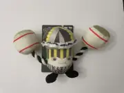 NWT- Halloween Warner Bros. 14" Carnival Beetlejuice Dog Rope Plush Toy