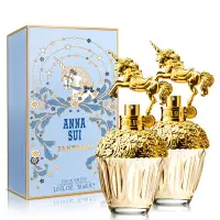 在飛比找Yahoo奇摩購物中心優惠-ANNA SUI 安娜蘇 童話獨角獸女性淡香水30mlX2入