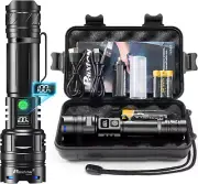 Rechargeable Flashlights 1000000 High Lumens Single One Mode Super Bright, High
