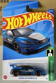 2022 Hot Wheels HW GREEN SPEED 2/5 Nissan Leaf Nismo RC_02 100/250 (Blue) New