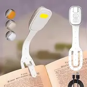 Reading Light | 2 in 1 Bookmark Book Light | LED Clip On Reading Lamp |Book Lovers (Rechargeable)