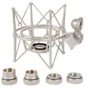 Microphone Shock Mount Adjustable Mount Recording Mic Stand Metal Bracket2636