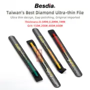 Ultra Thin Diamond Flat File 0.5/0.8/1mm Thickness 150/200/400/600# Grit Hand As