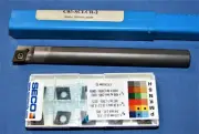 CARBIDE BORING BAR WITH 10 CARBIDE INSERTS CCMT09T304-F2 1/2 Dia. DIA.