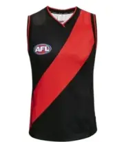 Essendon Bombers AFL Men's Footy On Field Replica Jersey / Jumper