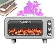 Baby Humidifier, Humidifiers For Home, | Fireplace Fire Aromatherapy Diffuser | 200ml USB Quiet Humidiifier With Light For Bathroom Yoga Basement Spa Car Tent Hotel Living Room