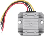 12V to 24V Power Converter Regulator Waterproof DC DC Power Supply Inverter for Minibuses Large Trucks Trains Aluminum Alloy 3A4L