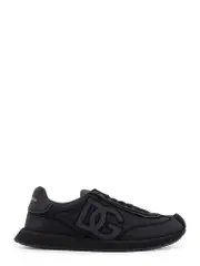 [Dolce & Gabbana] Dolce & Gabbana-Low-Top Nylon Sneakers With Leather Inserts-Uomo 45