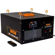WEN Air Filtration System 3-Speed Remote-Controlled Removes Filter Dust Workshop