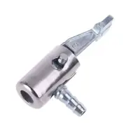 Auto 1/4" Hose Barb Air Chuck Brass Tire Inflator Lock Air Compressor Connector