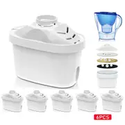 OZNALA 6X for BRITA Maxtra Plus Water Filter Jug Replacement Cartridges Refill Odorless