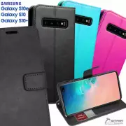 Wallet Flip Card Slot Stand Case Cover For Samsung Galaxy S10e / S10 / S10 Plus