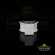 White 925 Sterling Silver 3.50ct Cubic ZirconiaCocktail Womens Ring Size10