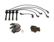 Ignition Spark Plug Wires + Distributor Cap & Rotor