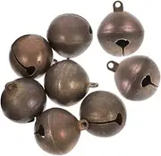 HOUDERCO 8pcs Pet Dog Copper Bell Mini Bells Vintage Bells Mini Bell Charms Copper Bells Small Bell Small Brass Bell Bells Charms Bell for Dog Collar Bells for Cat Collars Jingle Bell