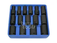 在飛比找樂天市場購物網優惠-BuyTools-氣動四分中長型套筒組,長度52mm,4分氣