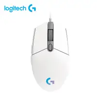 在飛比找誠品線上優惠-logitech G102 炫彩遊戲滑鼠/ 白