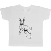 'Cornish Rex Cat' Children's / Kid's Cotton T-Shirts (TS048141)