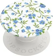 PopSockets: Standard Pop Phone Grip with Expanding Kick Stand - Blue Ditsy