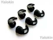6 pcs: 3 Pairs Small (B) Noise Isolation Comfort Eartips Earbuds for FreeStyle