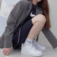 在飛比找Yahoo!奇摩拍賣優惠-Nike Air Force 1 Low 純白 經典款 空軍