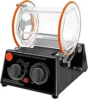 Mini Rotary Tumbler Surface Polisher Jewelry Polishing Finishing Machine Easy Four Wheel Axles For Hardware Stores, Jewelry Shop for Jewelry, Wood, Amber, Metal, Jade