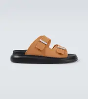 [McQueen] McQueen Hybrid rubber sandals AU 6.5 brown