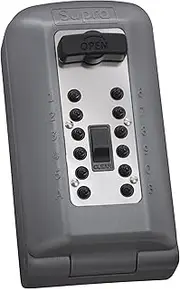 Kidde AccessPoint 002048 KeySafe Professional Security Key Box, with Alarm Sensor, Gray