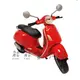 [在台現貨] 偉士牌 Vespa GTS 摩托車 125CC 2017年 紅色 機車 1/18 仿真 合金 摩托車模型