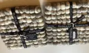 2 En Gry & Sif DENMARK Felted Wool Square Ball Trivets Hot Pads New Handmade
