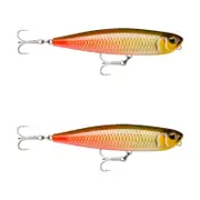 2x Rapala 13cm Precision Xtreme Pencil EXO Topwater Fishing Lures - Arapaima