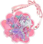 GLSTOY Mermaid Jewelry Kit for Boys and Girls Toddler Girl Plastic Gems Necklace Bracelet Set