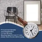 Home Decorations Quartz Clock Roman Numerals Time Manager 61mm Diameter