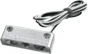 Accutronix LED License Plate Light Strip Chrome