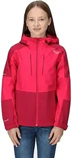 [REGATTA] Childrens/Kids Highton IV Waterproof Jacket (UK Size: 15-16 Years) (Pink Potion/Berry Pink)